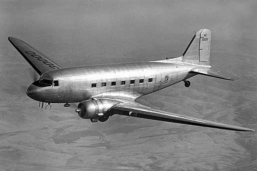 DC-3 en vol