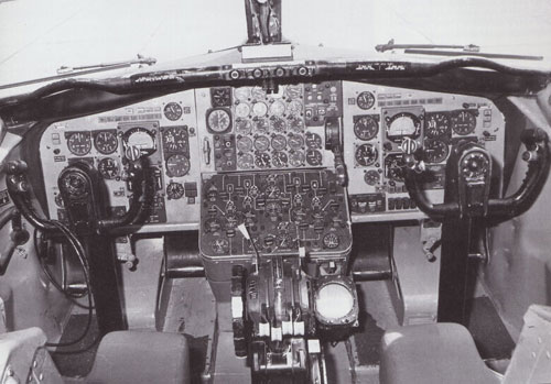 Cockpit du KC-135 Stratotanker